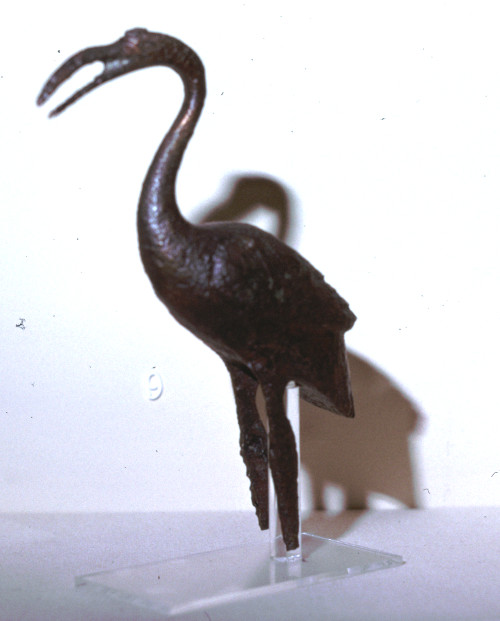 Hollow cast
                  bronze ibis