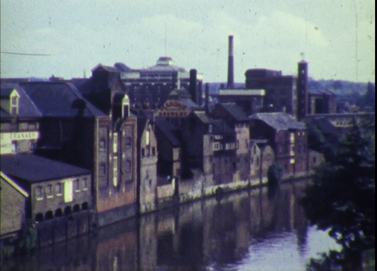 Waterfront on the east bank