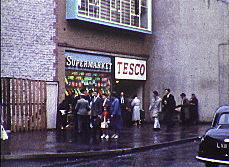 Week Street and the towns first Tesco